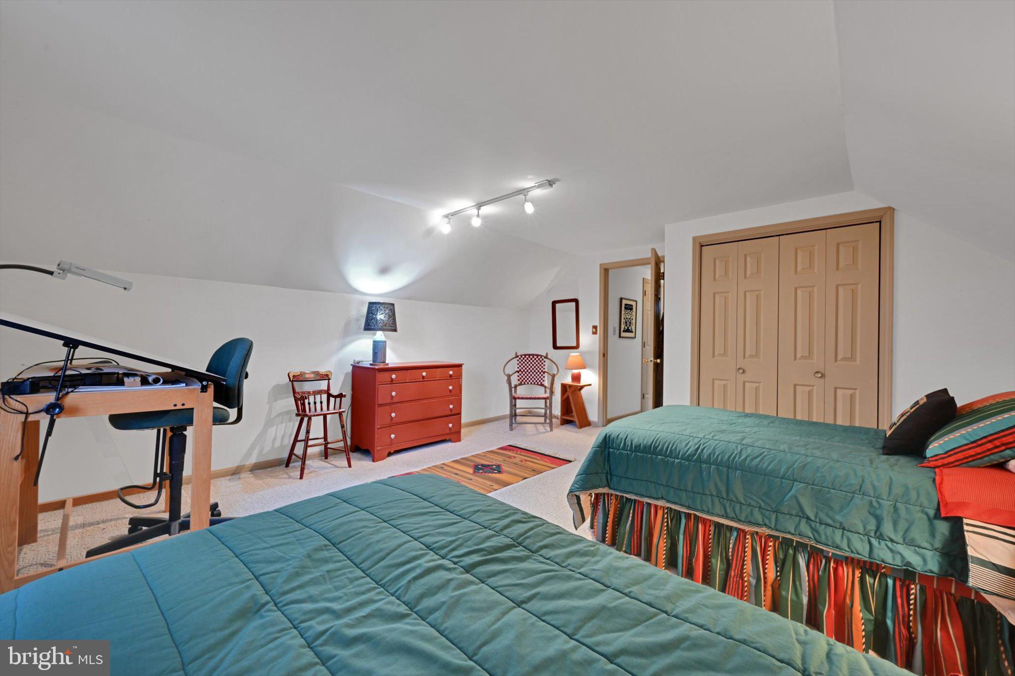 411 Woodcrest Avenue Lititz, PA 17543 - Photo 25 of 38 a bedroom with two beds and a desk
