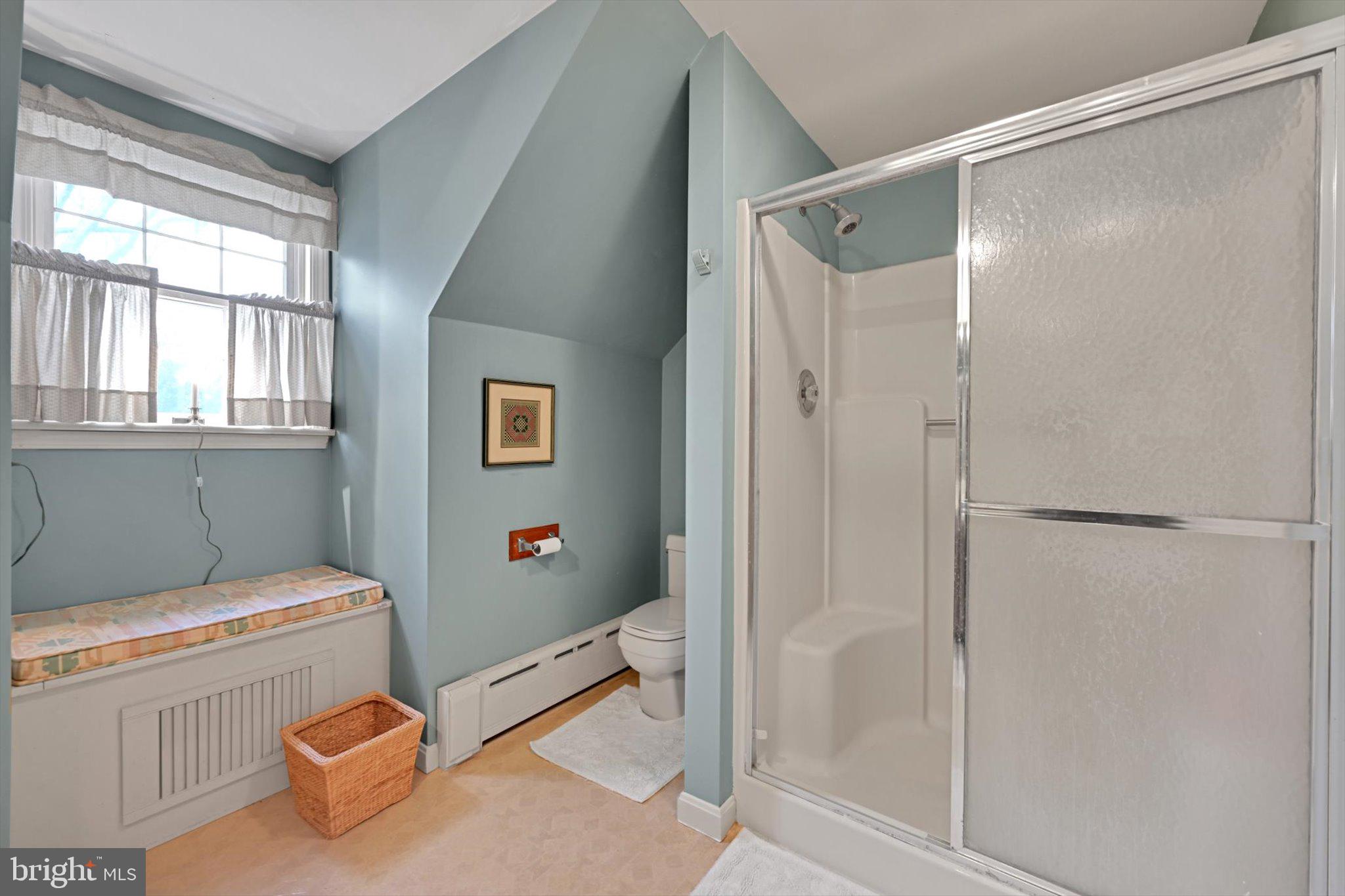 411 Woodcrest Avenue Lititz, PA 17543 - Photo 27 of 38 a bathroom with a shower a toilet and a sink