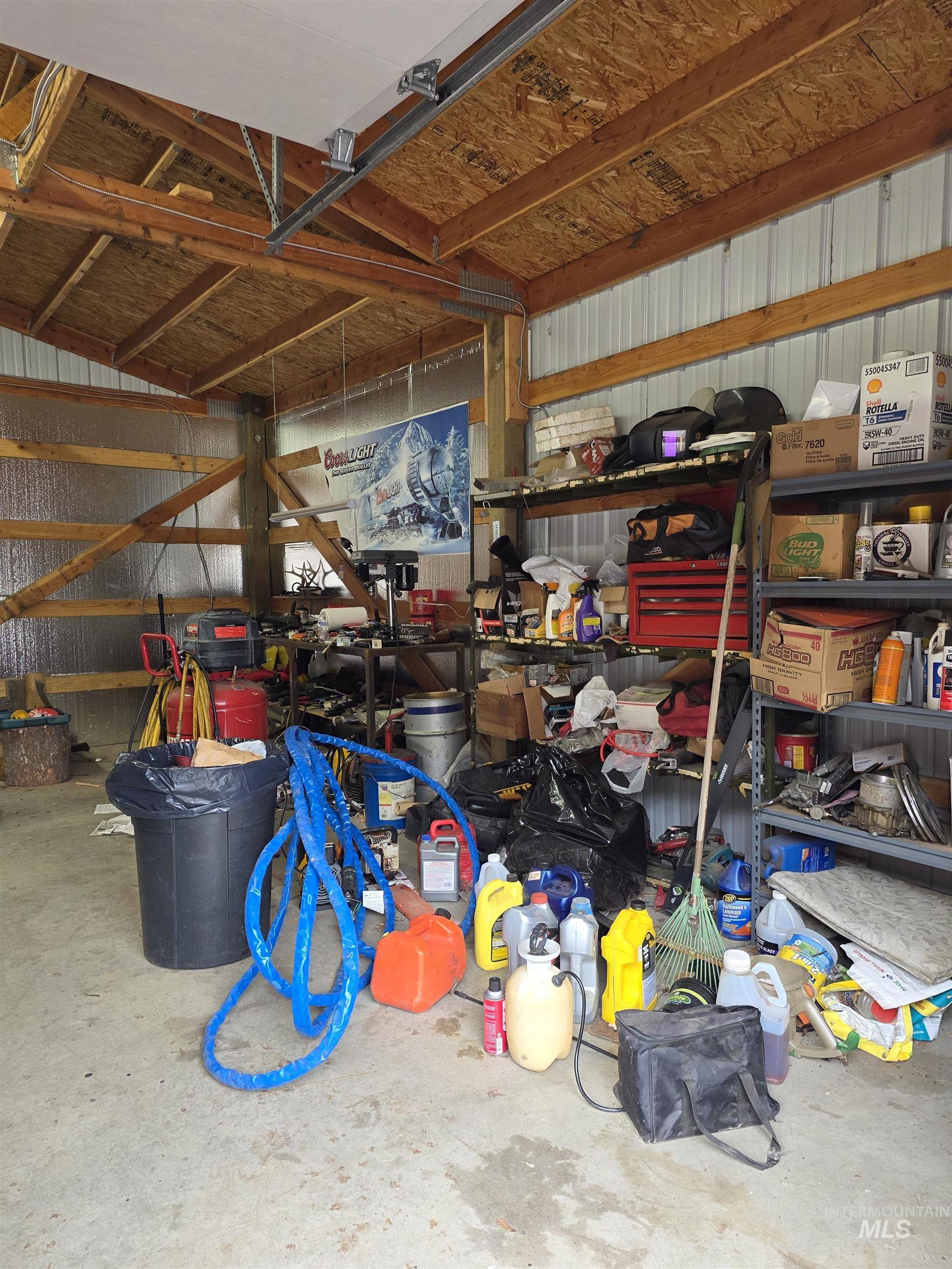 220 South Main Street Peck, ID 83545 - Photo 10 of 15 Garage featuring metal wall
