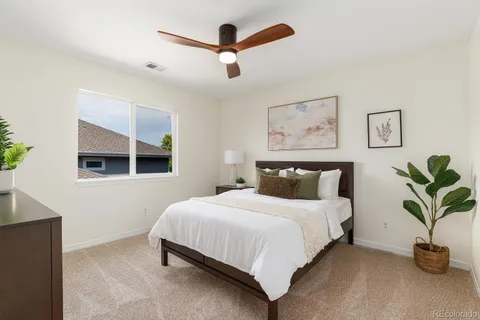 a view of a brick house with front door