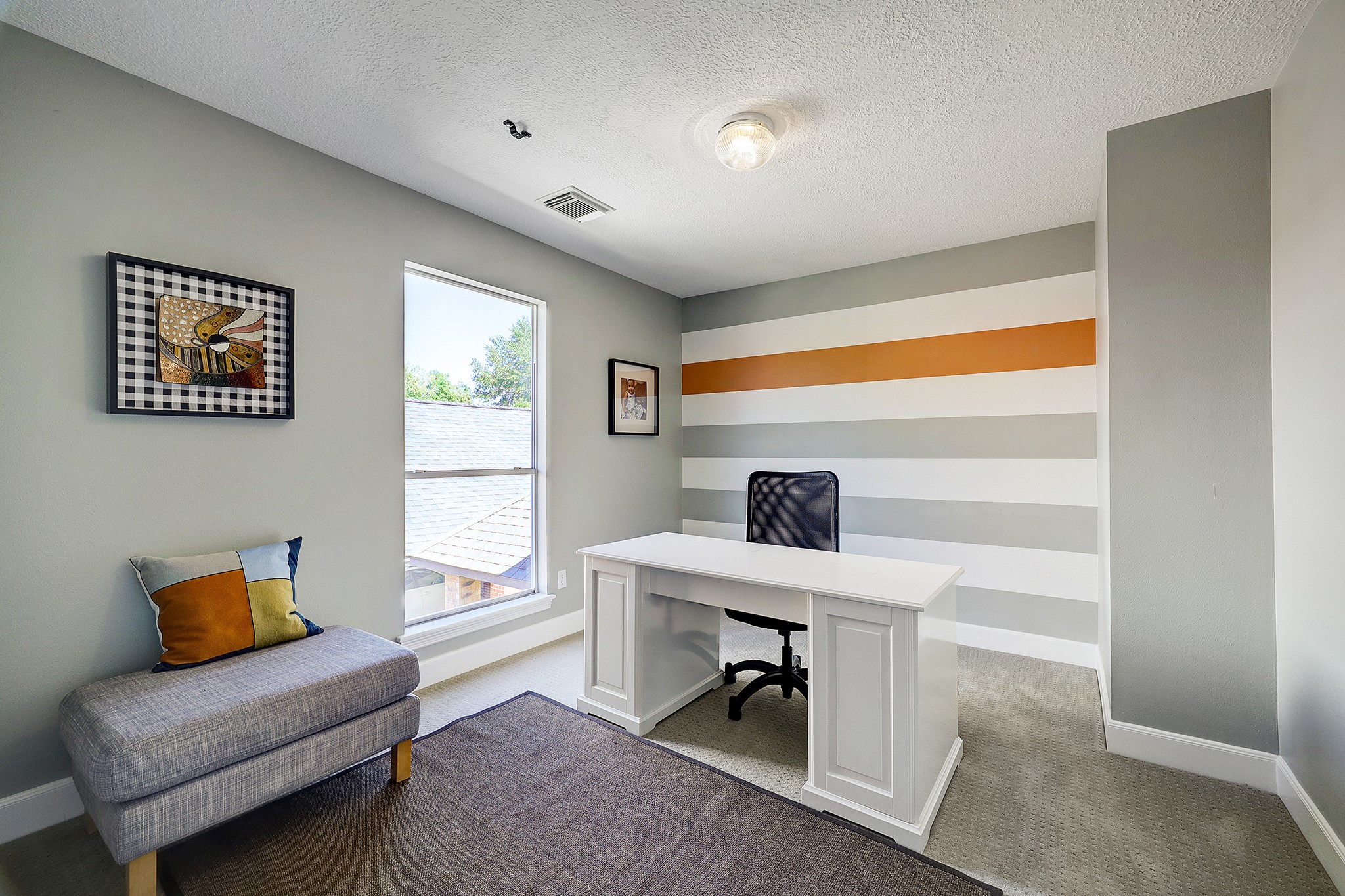 18902 Mountain Spring Drive Spring, TX 77379 - Photo 24 of 32 a view of a livingroom with workspace and a couch