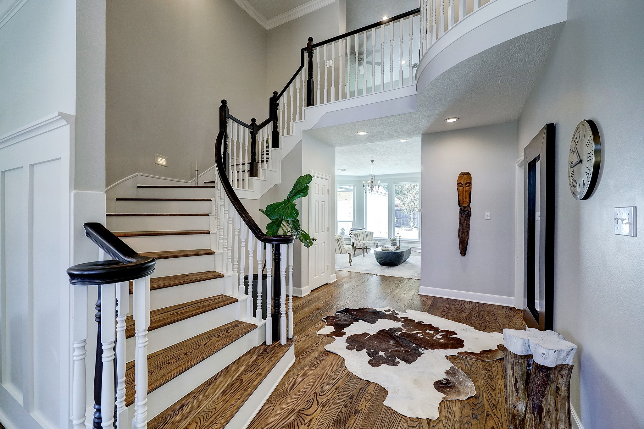 18902 Mountain Spring Drive Spring, TX 77379 - Photo 7 of 32 a view of entryway with wooden floor