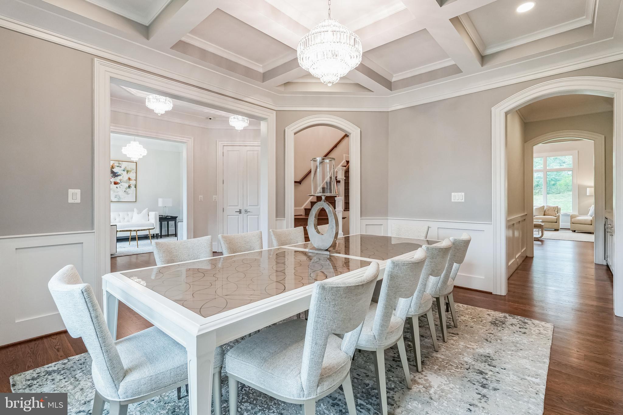 305 Old Courthouse Road Northeast Vienna, VA 22180 - Photo 12 of 69 a dining room with furniture and wooden floor