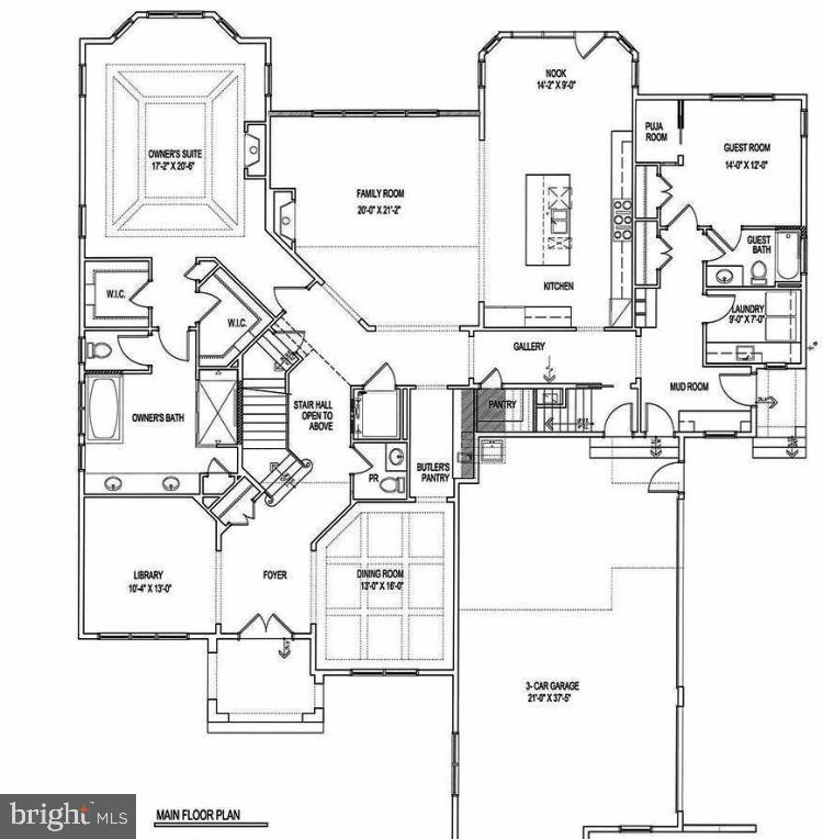 305 Old Courthouse Road Northeast Vienna, VA 22180 - Photo 69 of 69 Main Level Floor Plan