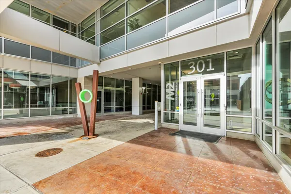 a view of a room with window