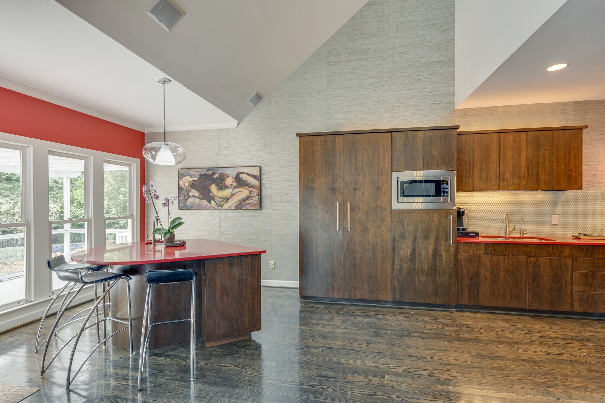 621 Post Oak Circle Brentwood, TN 37027 - Photo 13 of 50 a view of a dining room with furniture a kitchen and chandelier