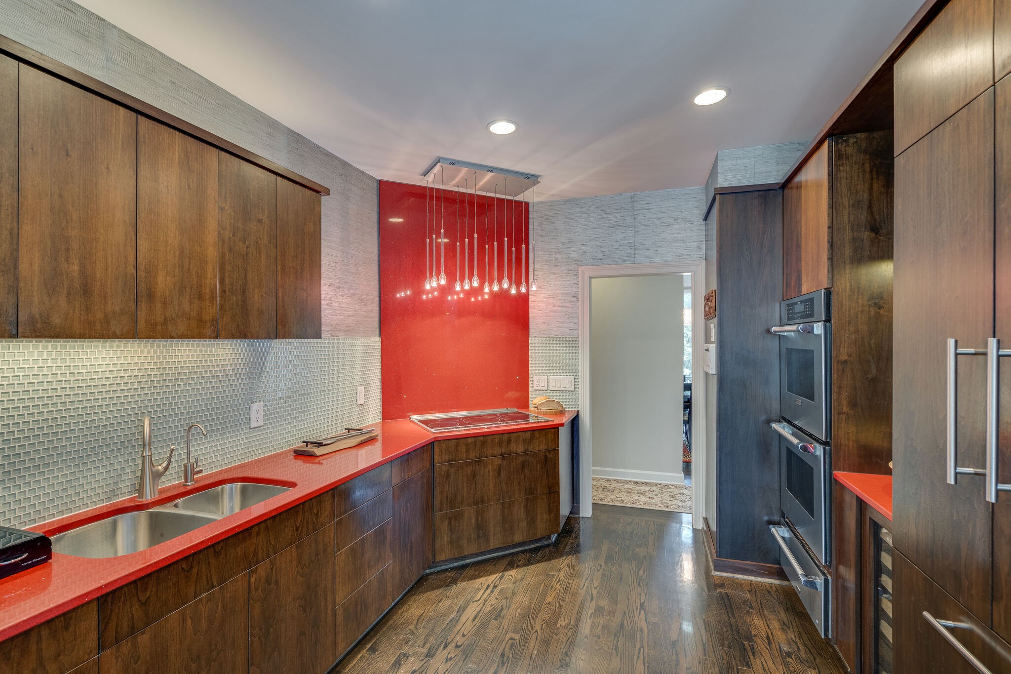 621 Post Oak Circle Brentwood, TN 37027 - Photo 16 of 50 a hall with stainless steel appliances granite countertop a refrigerator and a sink