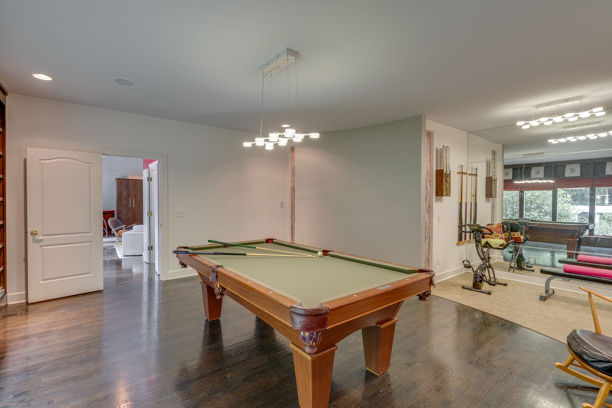 621 Post Oak Circle Brentwood, TN 37027 - Photo 29 of 50 a room with furniture pool table and wooden floor
