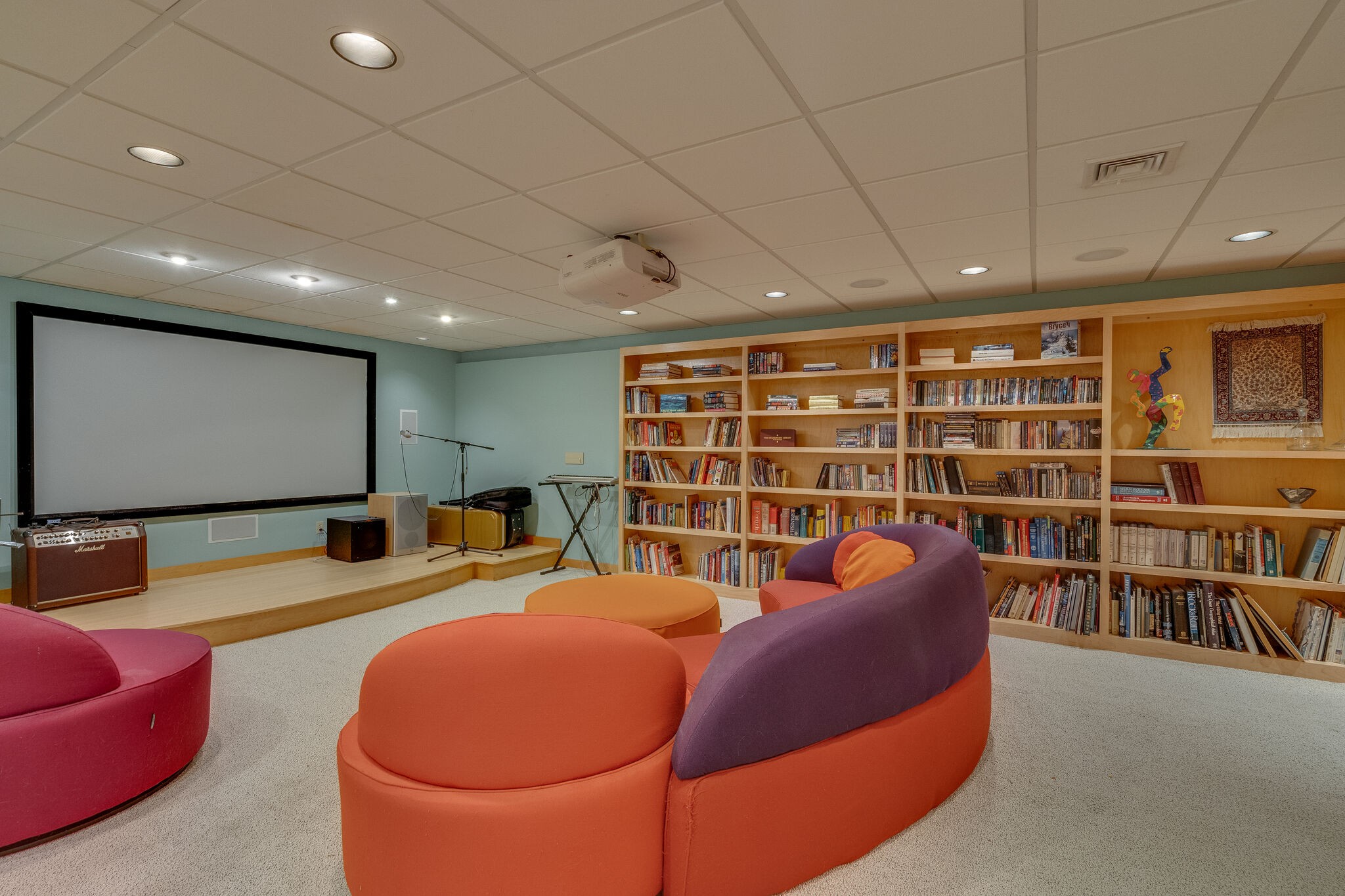 621 Post Oak Circle Brentwood, TN 37027 - Photo 38 of 50 a living room with furniture and a flat screen tv