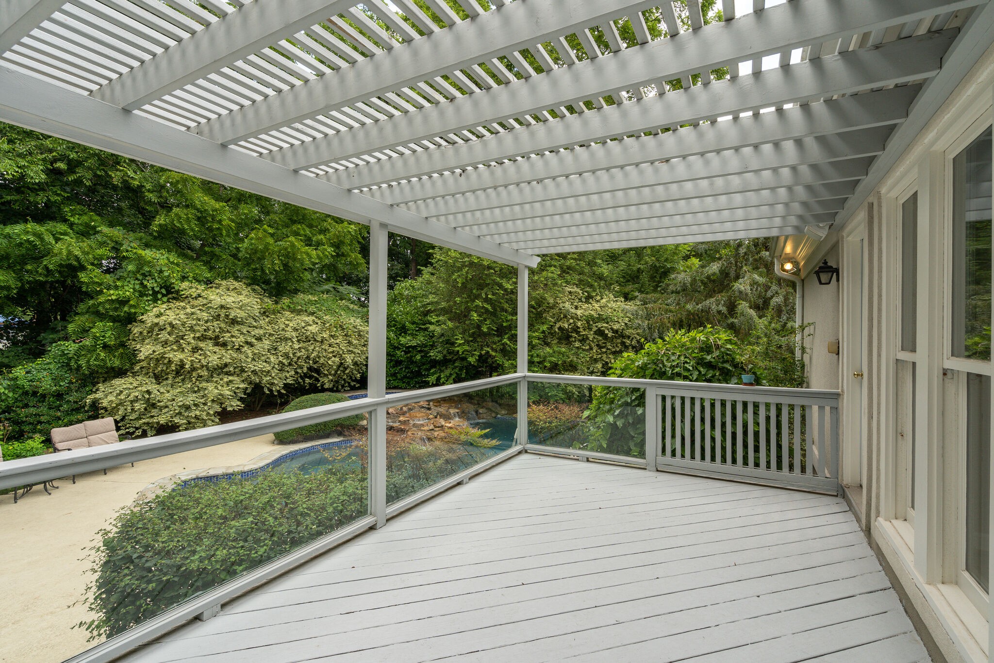 621 Post Oak Circle Brentwood, TN 37027 - Photo 43 of 50 a view of a balcony with wooden floor