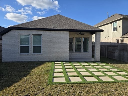 9714 Perdita Trail Missouri City, TX 77459 - Photo 18 of 18 Backyard home view 1