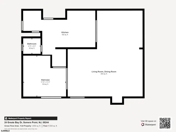 a view of a dining room with furniture and a chandelier