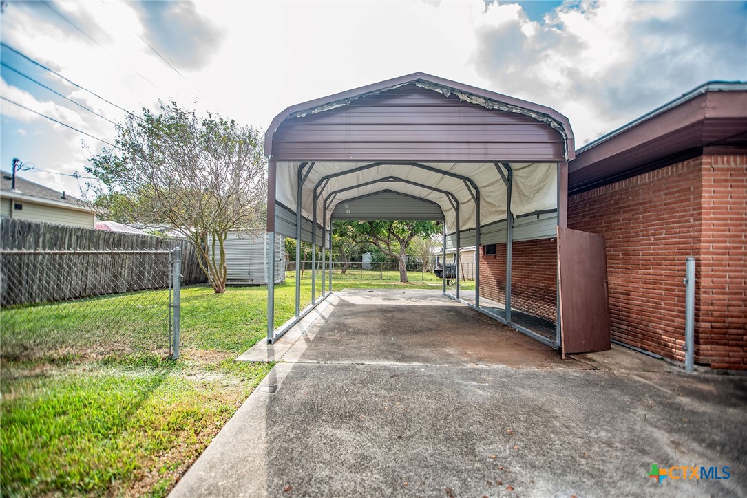 218 Burnet Street Port Lavaca, TX 77979 - Photo 23 of 23 a view of front of a house with a big yard