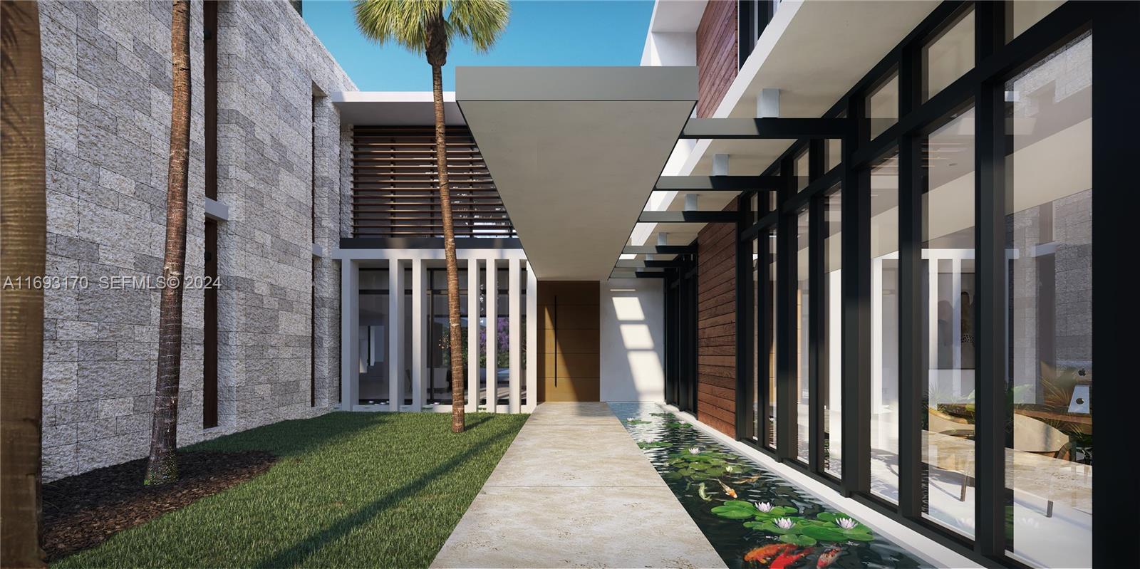 6058 Southwest 120th Street Pinecrest, FL 33156 - Photo 3 of 18 a view of porch and patio