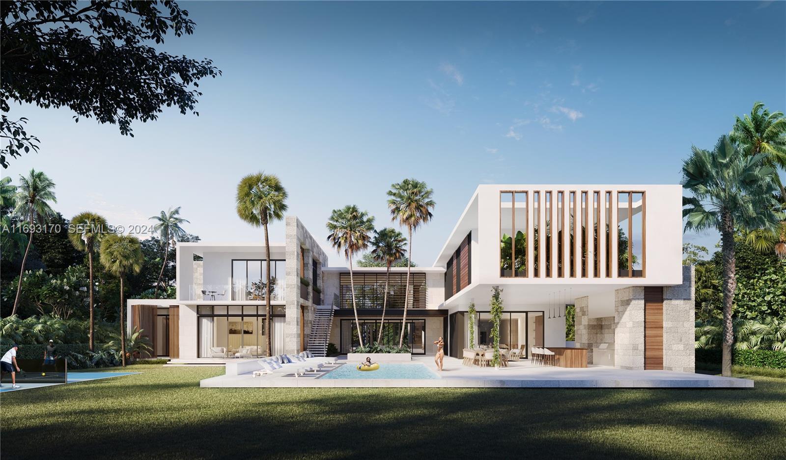 6058 Southwest 120th Street Pinecrest, FL 33156 - Photo 8 of 18 a view of house with yard and green space