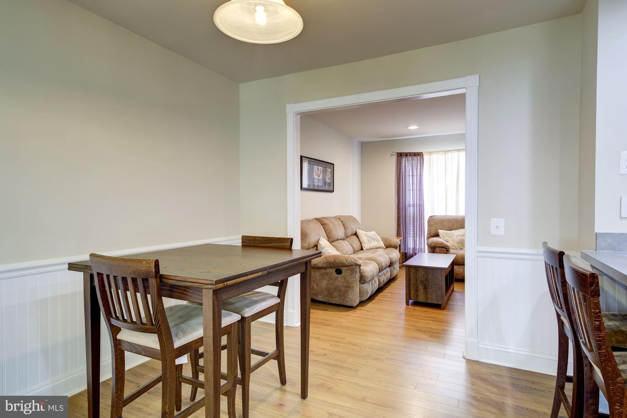 115 Applecreek Road Frederick, MD 21702 - Photo 15 of 33 Dining room with wainscoting and fresh paint.