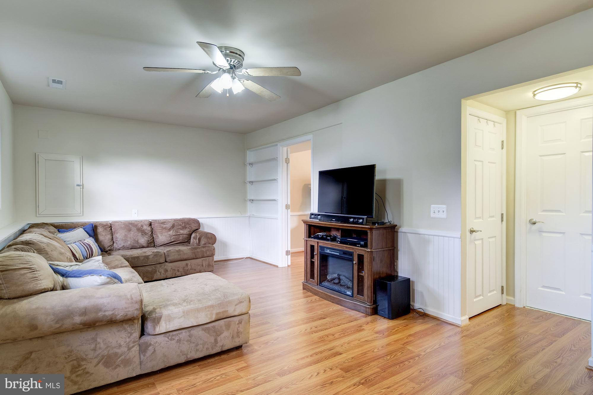 Huge family room on lower level.