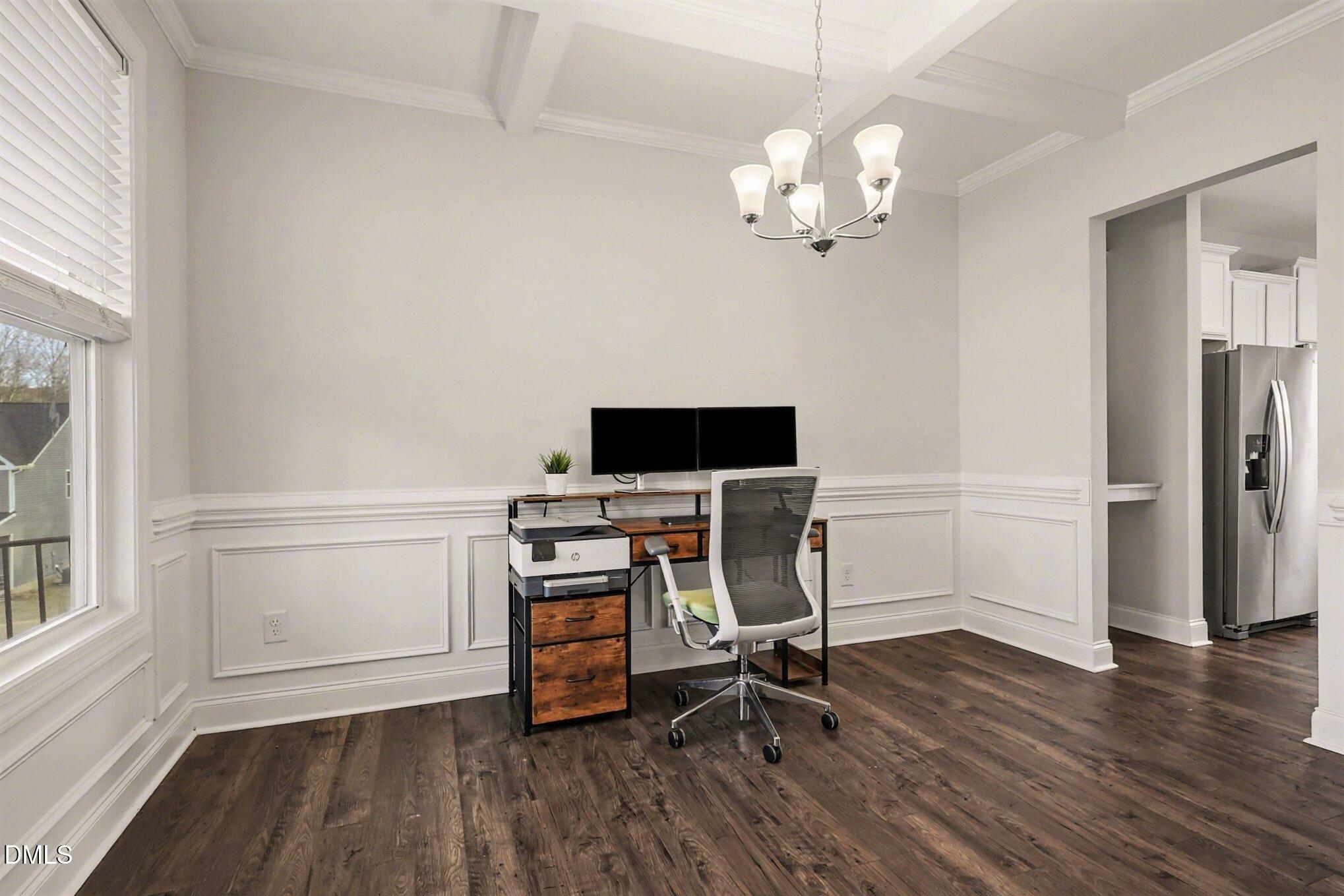 190 Stephens Timberline View Clayton, NC 27520 - Photo 10 of 42 a view of a workspace with furniture and a window