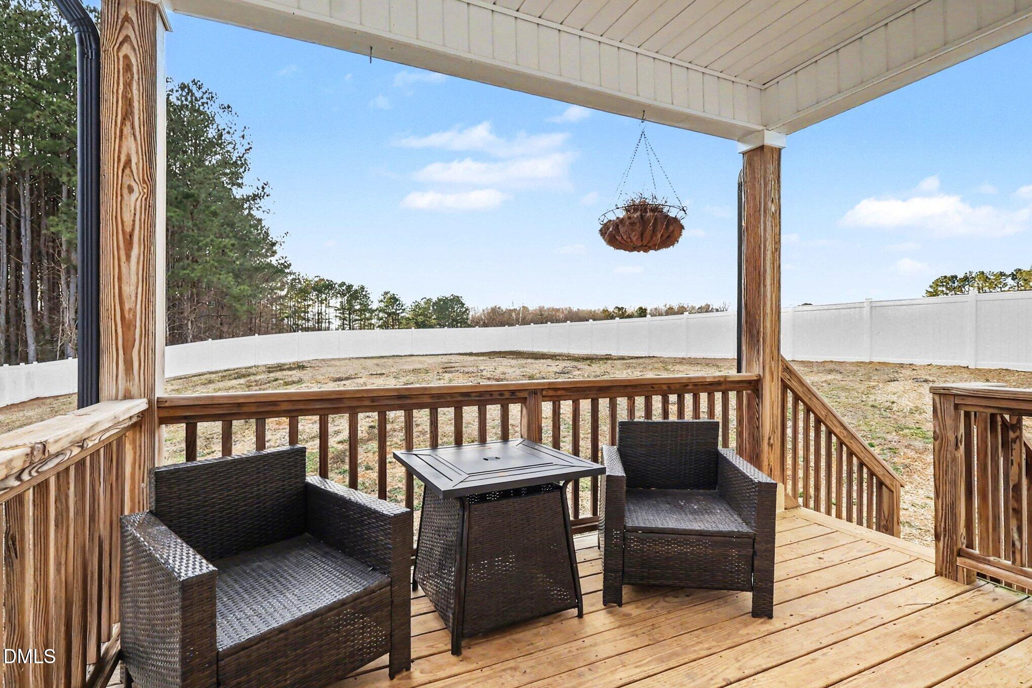 190 Stephens Timberline View Clayton, NC 27520 - Photo 36 of 42 a view of a balcony with chairs