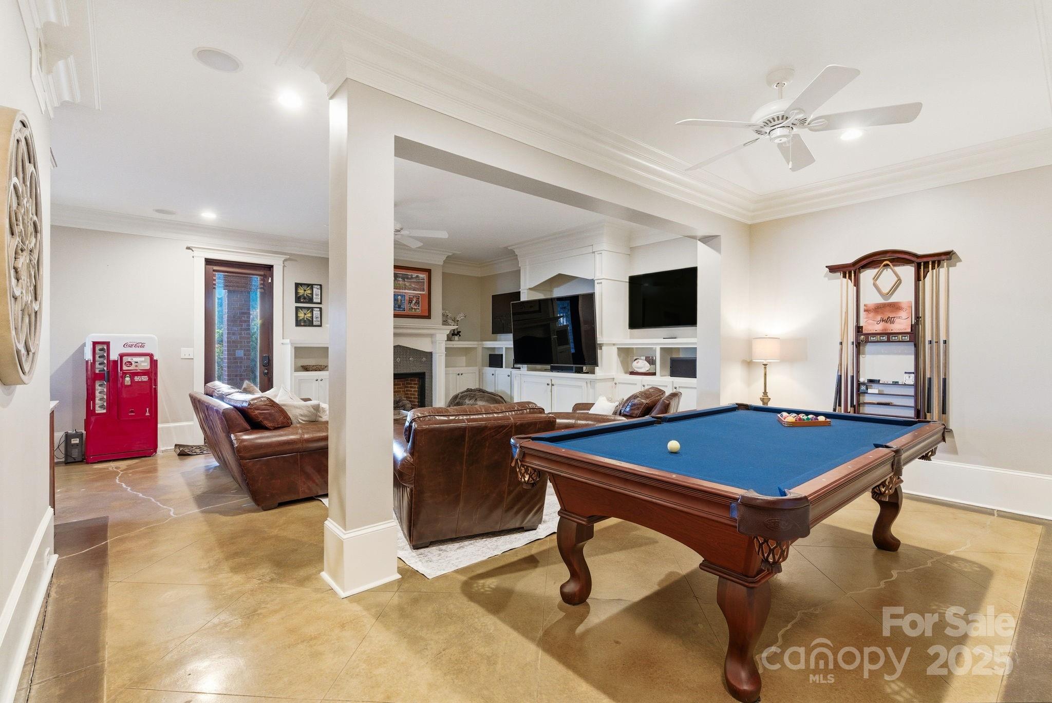 27 Veranda Lane Blythewood, SC 29016 - Photo 36 of 48 a room with furniture pool table and flat screen tv