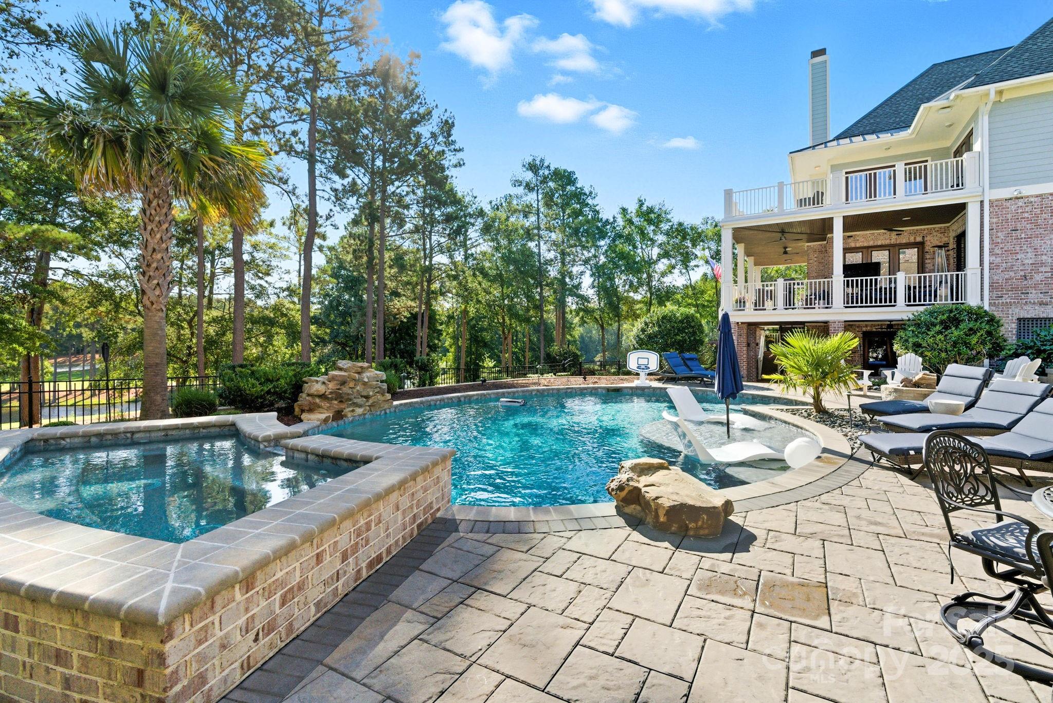 27 Veranda Lane Blythewood, SC 29016 - Photo 44 of 48 a view of a swimming pool with a patio and a yard
