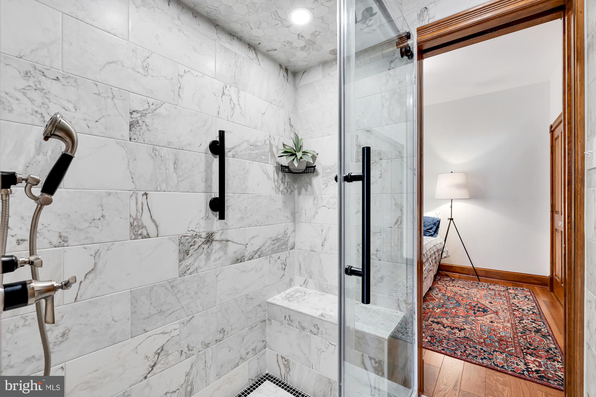 311 6th Street Southeast, Unit 3 Washington, DC 20003 - Photo 23 of 30 View from Bath into Second Bedroom