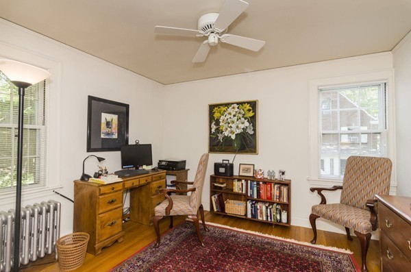 29 Lowell Road Brookline, MA 02445 - Photo 10 of 19 a bedroom with furniture and a window