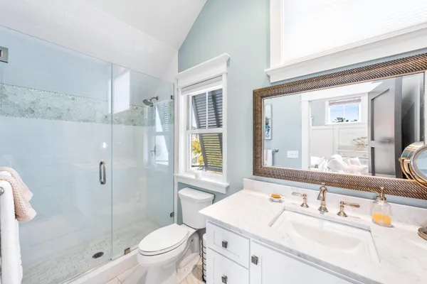 a view of yard with swimming pool