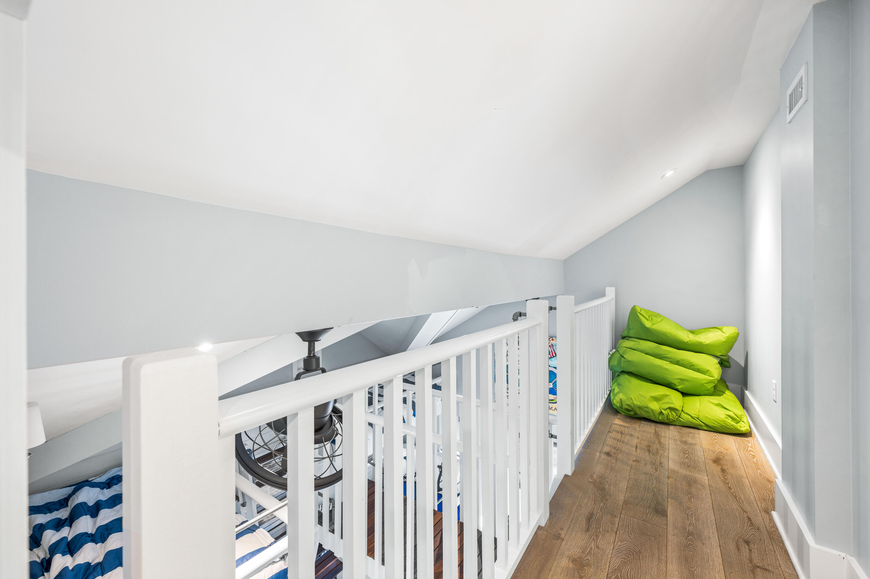 52 North Shingle Way Inlet Beach, FL 32461 - Photo 54 of 77 a view of a hallway with stairs