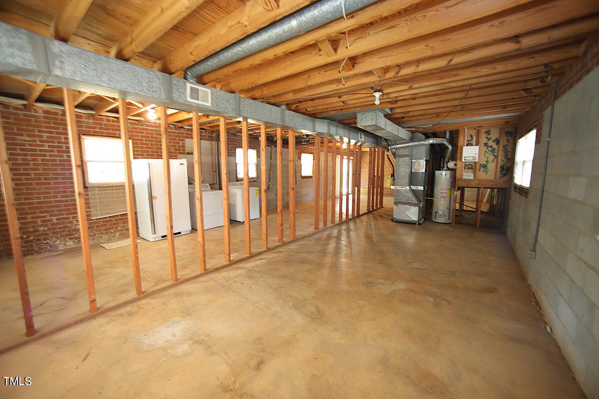 4009 Ingram Drive Raleigh, NC 27604 - Photo 17 of 19 Unfinished Basement-Climate Controlled