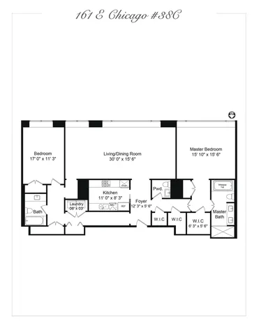$715,000 | 161 East Chicago Avenue, Unit 38C, Chicago, IL 60611