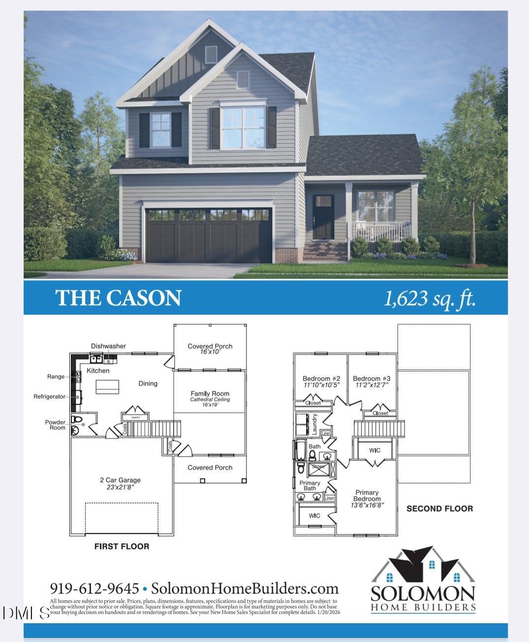 748 Brown Road Lillington, NC 27546 - Photo 2 of 3 Cason cut sheet
