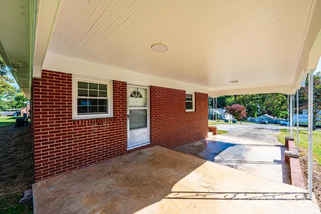 a view of backyard with plants
