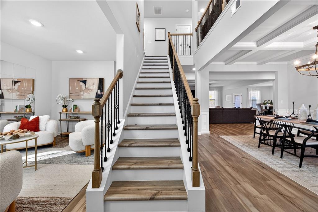 4827 Sultana Way Atlanta, GA 30331 - Photo 2 of 24 a view of entryway and hall with wooden floor