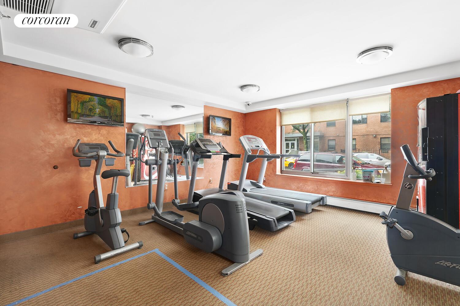 29 West 138th Street, Unit 4H Manhattan, NY 10037 - Photo 12 of 15 a view of a room with gym equipment