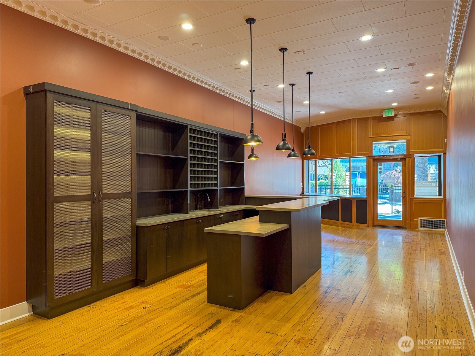 45 East Main Street Walla Walla, WA 99362 - Photo 9 of 17 a view of kitchen with wooden floor and windows