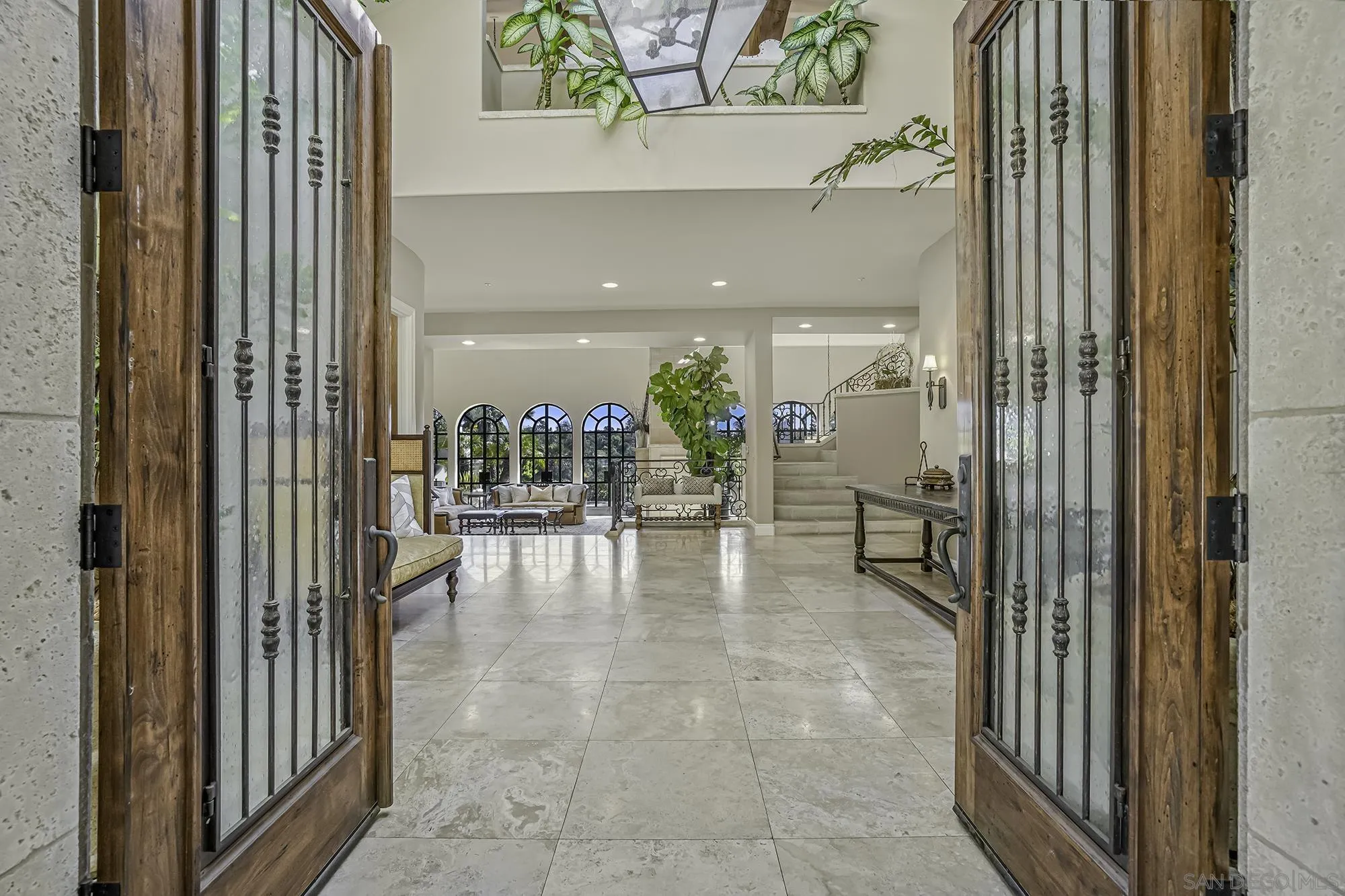 5305 La Crescenta Road Rancho Santa Fe, CA 92067 - Photo 28 of 64 Grand entrance into the foyer