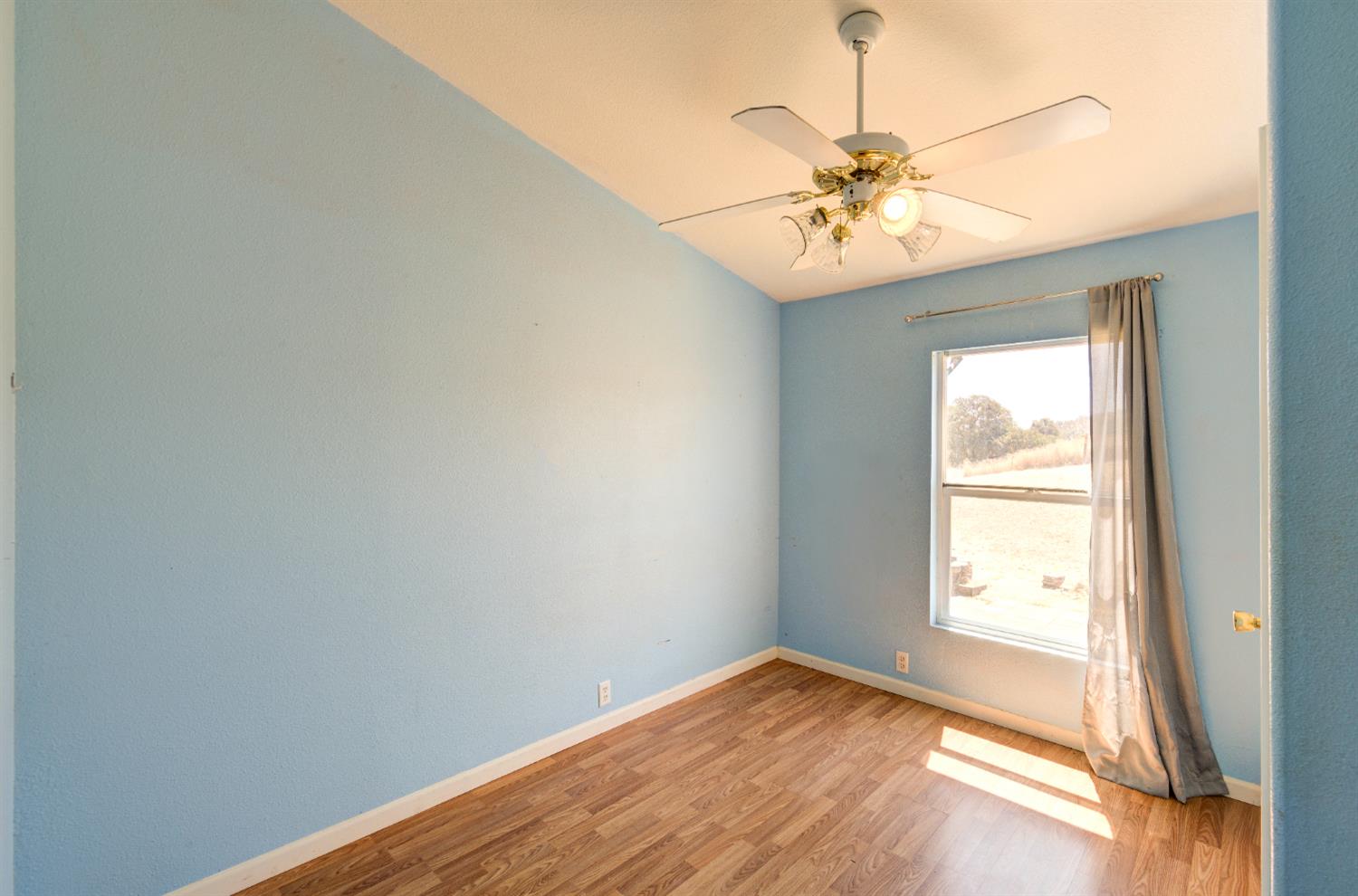 32748 Indian Guide Road Squaw Valley, CA 93675 - Photo 10 of 38 wooden floor in an empty room with a window