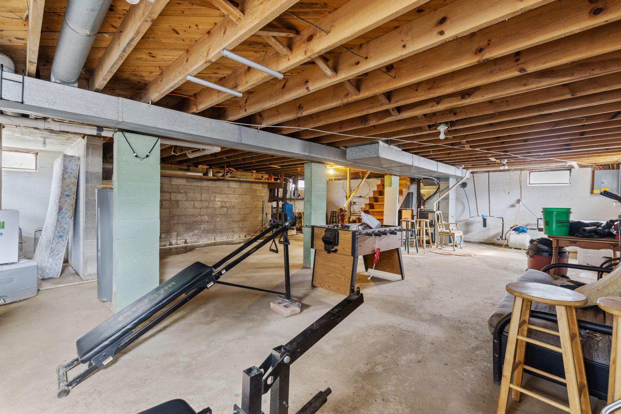 25816 Goosecreek Road McArthur, OH 45651 - Photo 25 of 34 Full Basement - 25816 Goosecreek Road, McArthur, OH 45651