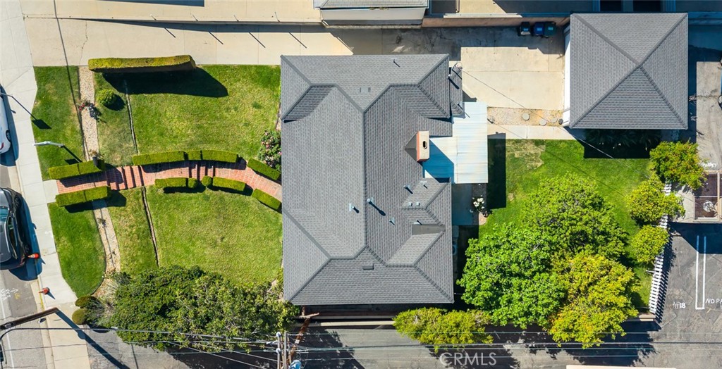 2111 North Verdugo Road Glendale, CA 91208 - Photo 48 of 53 an aerial view of a house with a garden and plants