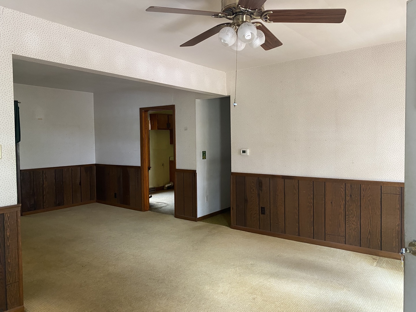 29217 Old Chicago Road La Moille, IL 61330 - Photo 5 of 34 wooden floor in an empty room
