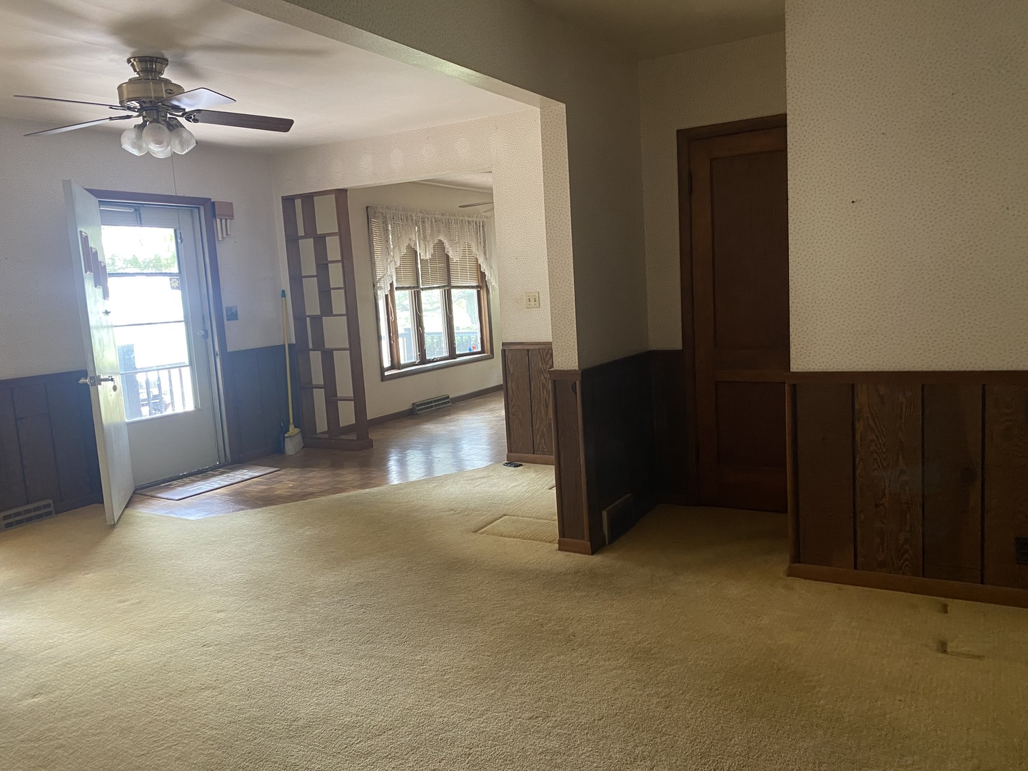 29217 Old Chicago Road La Moille, IL 61330 - Photo 8 of 34 a view of an empty room with a window