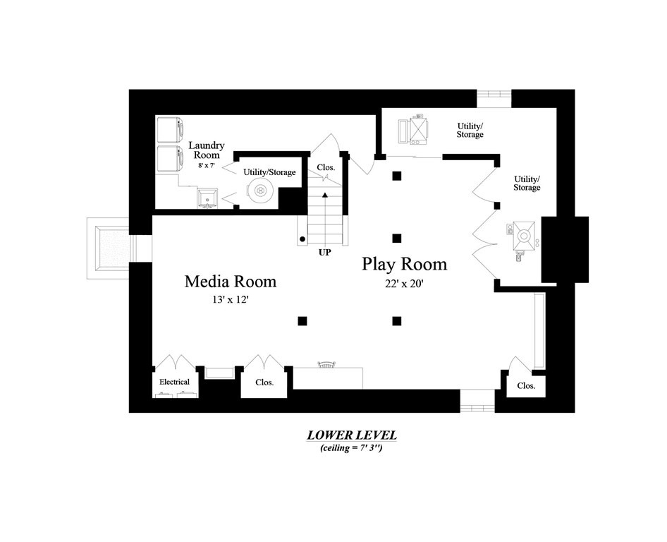 22 Barnstable Road Newton, MA 02465 - Photo 41 of 41 a picture of a building with a floor plan