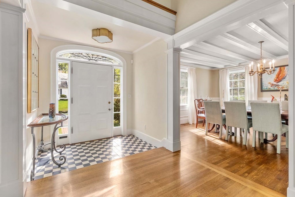 22 Barnstable Road Newton, MA 02465 - Photo 5 of 41 a view of a livingroom with furniture and windows