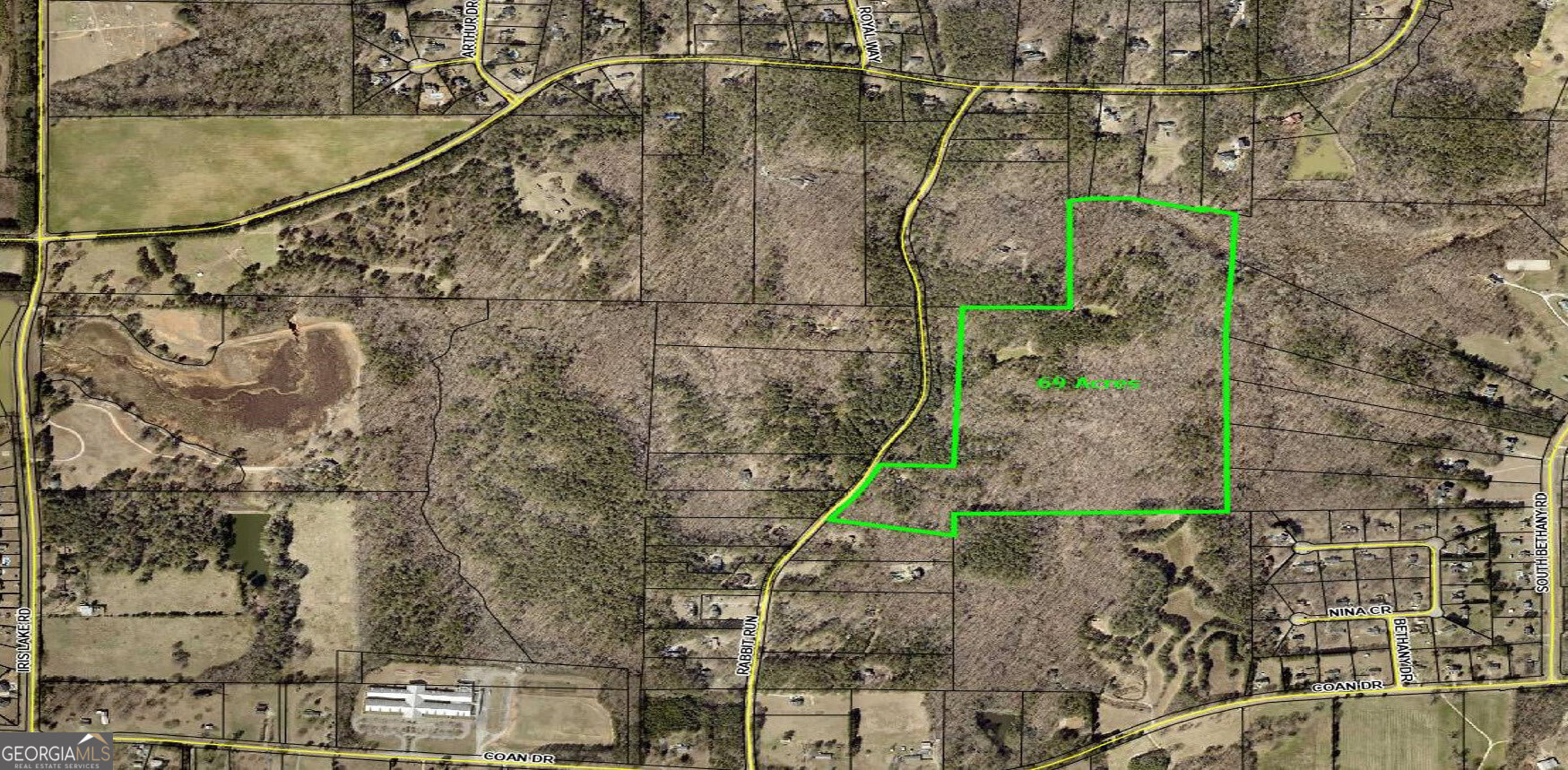 0 Rabbit Run McDonough, GA 30252 - Photo 7 of 8 a aerial view of a house