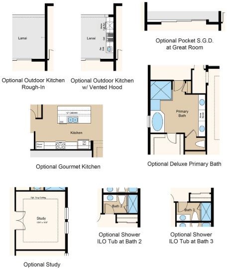 86146 Headwaters Drive Yulee, FL 32097 - Photo 3 of 20 Structural Options Added Include: Gourmet Kitchen, Pocket Sliding Glass Door at Great Room, Outdoor Kitchen Rough In, and Shower at Bath 2