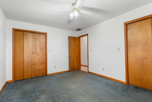 a view of empty room with a window