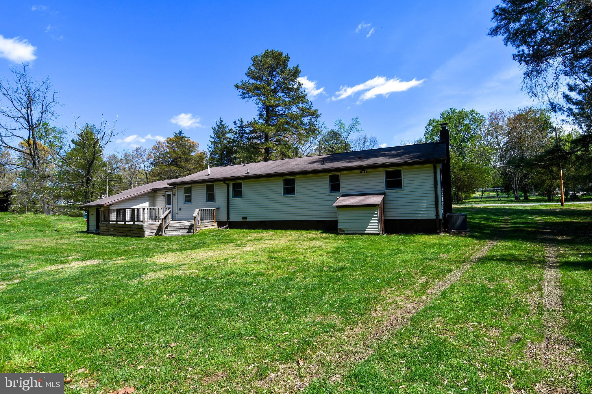 14405 Duckett Road Brandywine, MD 20613 - Photo 49 of 52 EXTERIOR REAR VIEW & RIGHT STORAGE FOR OIL TANK