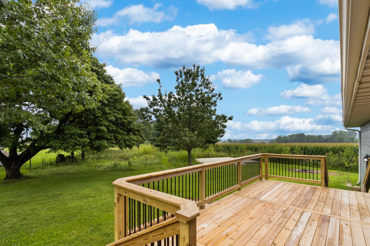 2072 Highway 26 Dixon, IL 61021 - Photo 4 of 30 a view of balcony with deck and trees
