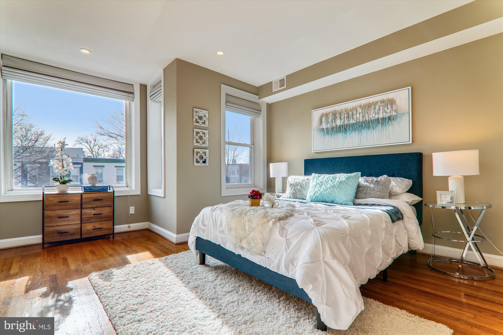 1402 E Street Southeast Washington, DC 20003 - Photo 17 of 40 2nd Floor Master Bedroom